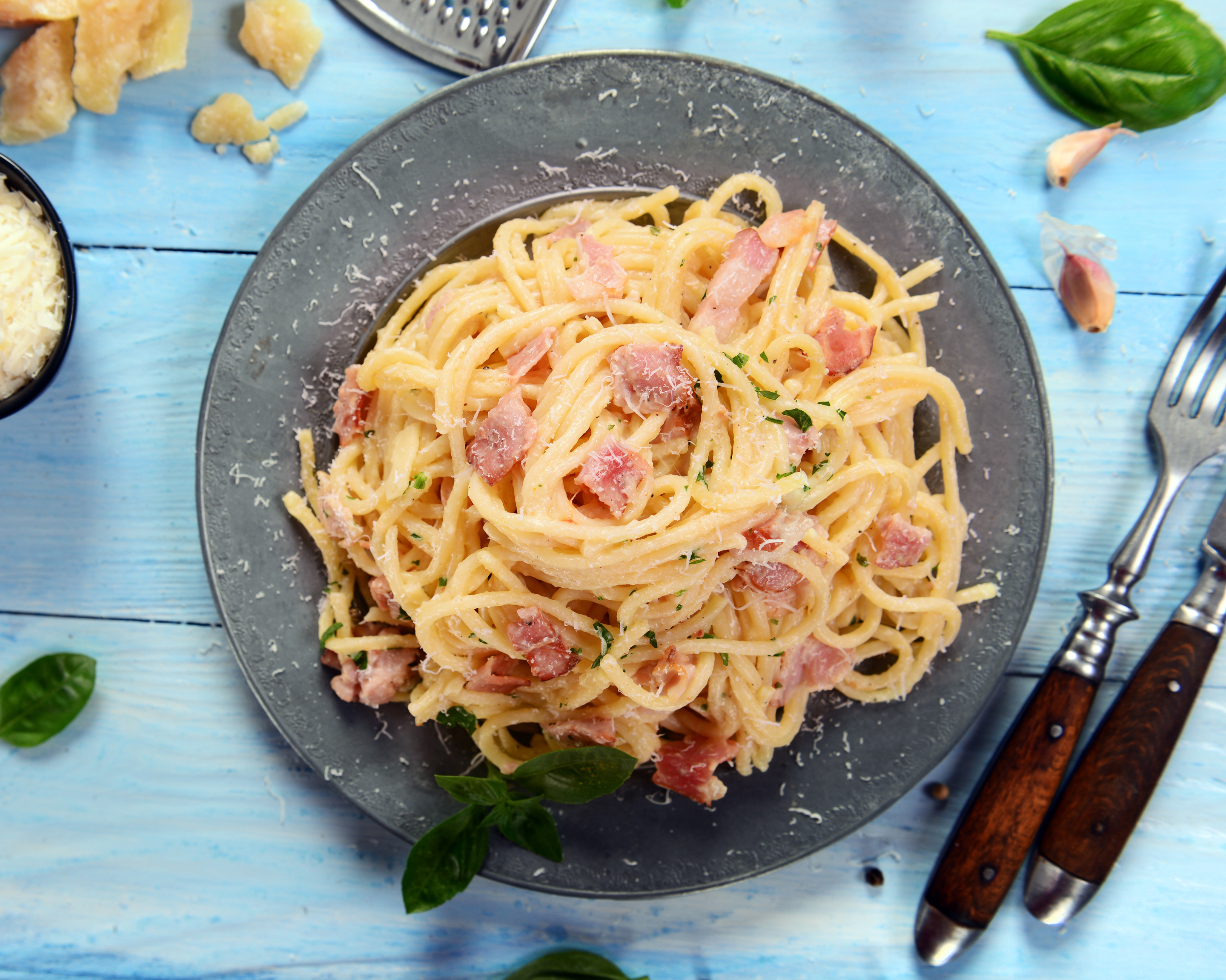 pâtes à la carbonara